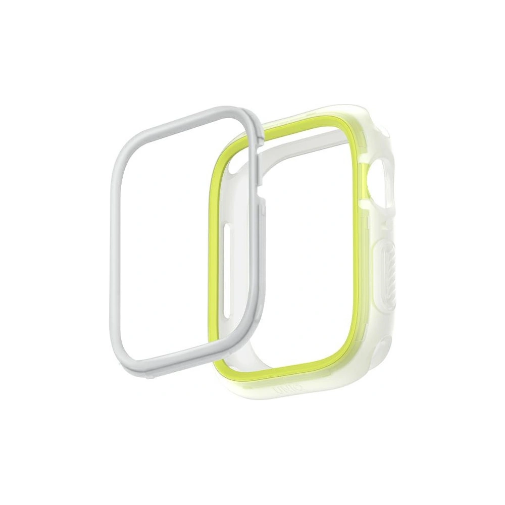 Hurtownia GSM - Etui UNIQ Moduo Apple Watch 4/5/6/7/SE/8/9 44/45mm lime-fehér/lime-white - UNIQ900 - {ean13} - Hurt