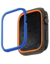 Etui UNIQ Moduo Apple Watch 4/5/6/7/SE/8/9 44/45mm pomarańczowy-niebieski/orange-blue