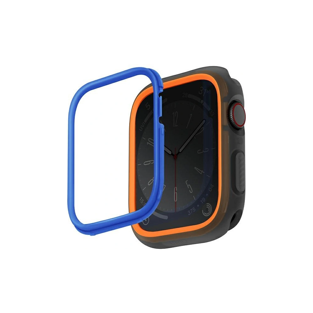 Hurtownia GSM - Etui UNIQ Moduo Apple Watch 4/5/6/7/SE/8/9 44/45mm portocaliu-albastru/orange-blue - UNIQ901 - {ean13} - Hurt