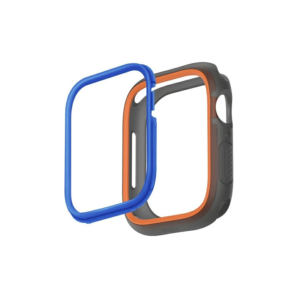 Hurtownia GSM - Etui UNIQ Moduo Apple Watch 4/5/6/7/SE/8/9 44/45mm portocaliu-albastru/orange-blue - UNIQ901 - {ean13} - Hurt