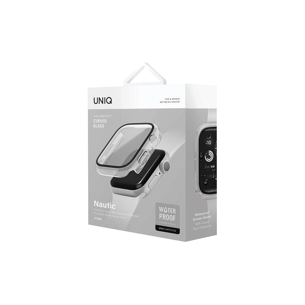 Hurtownia GSM - Etui UNIQ Nautic Apple Watch 4/5/6/7/SE/8/9 40/41mm transparent/dove clear - UNIQ902 - {ean13} - Hurt