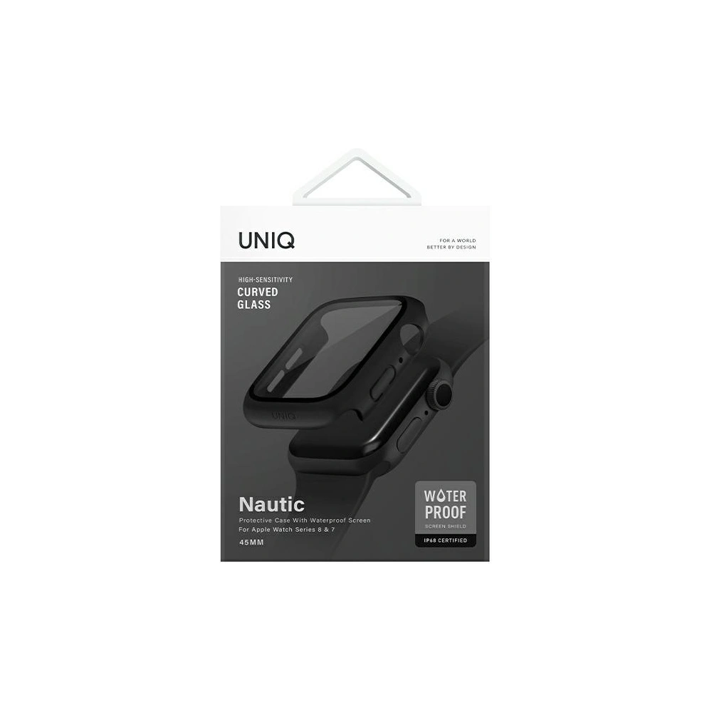 Wholesale UNIQ Nautic Case Apple Watch 4/5/6/7/8/9/SE 44/45mm czarny/black - UNIQ903 - {ean13} - Hurt