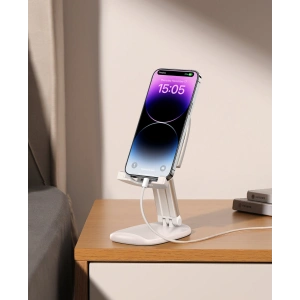 Hurtownia GSM - Uchwyt biurkowy Joyroom JR-ZS371 Desktop Phone Stand bílý - JYR772 - {ean13} - Hurt