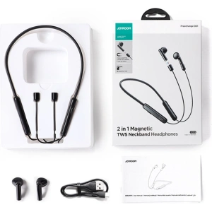 Hurtownia GSM - Słuchawki bezprzewodowe Joyroom DS1 neckband czarne - JYR773 - {ean13} - Hurt