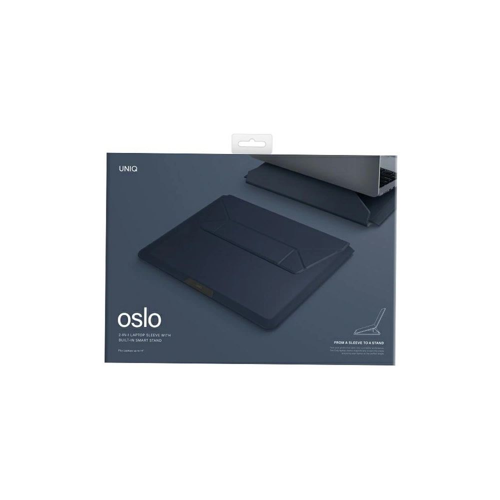Hurtownia GSM - Etui UNIQ Oslo pentru laptop 14 inch, granat/bleu marin - UNIQ905 - {ean13} - Hurt