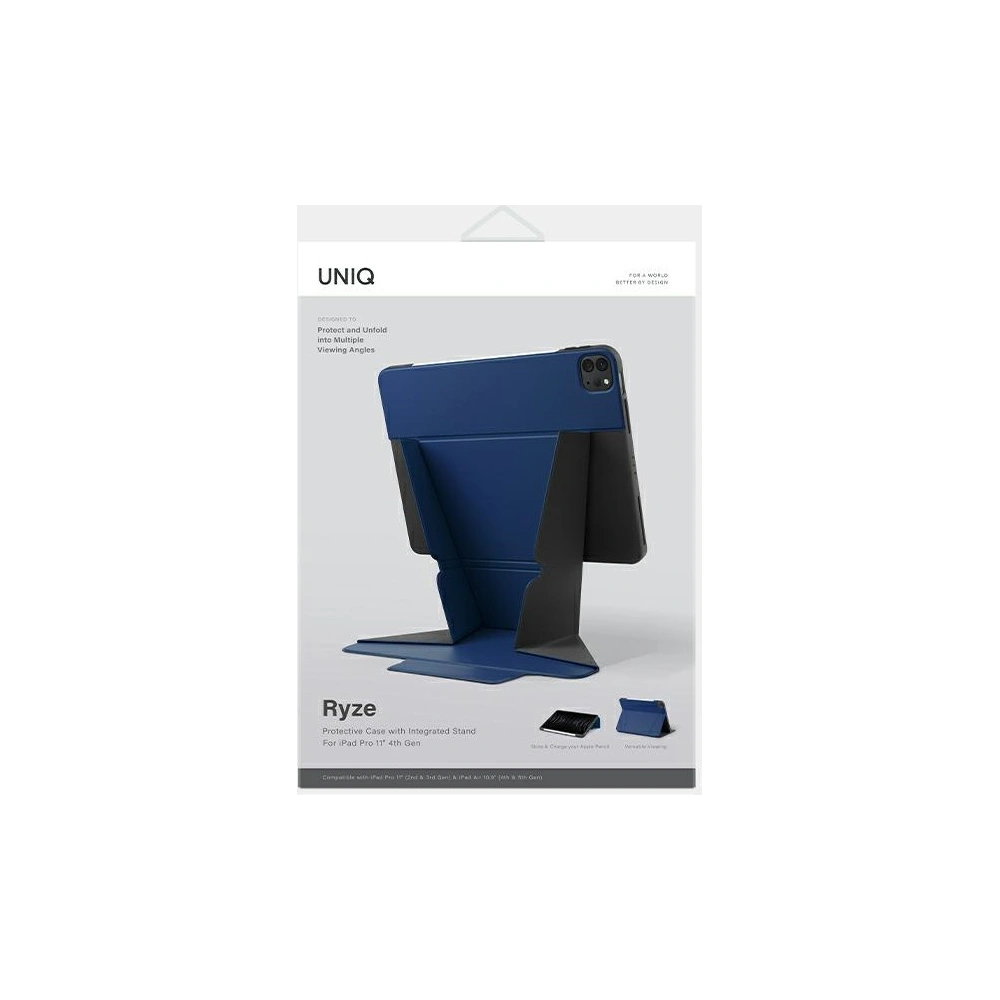 Hurtownia GSM - Etui UNIQ Ryze Apple iPad Air 10.9 2020/2022 (4. und 5. Gen) / iPad Pro 11 2021/2022 (3. und 4. Gen) / iPad Air 11 2024 (6. Generation) blau/blue - UNIQ910 - {ean13} - Hurt