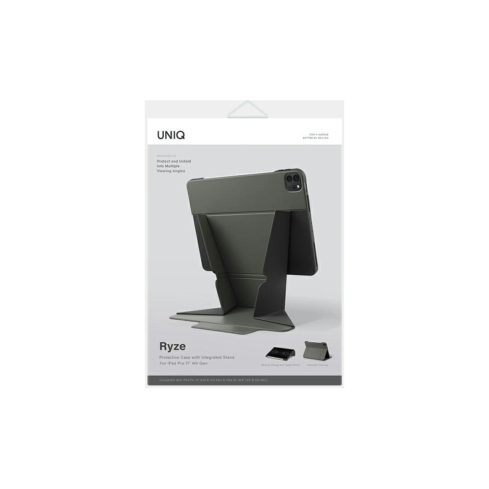 Hurtownia GSM - Etui UNIQRyze Apple iPad Air 10.9 2020/2022 (4. und 5. Gen) / iPad Pro 11 2021/2022 (3. und 4. Gen) / iPad Air 11 2024 (6. Generation) grün/green - UNIQ911 - {ean13} - Hurt