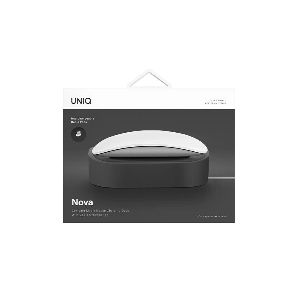 Hurtownia GSM - Stația de docare UNIQ Nova Magic Mouse gri închis/dark grey - UNIQ912 - {ean13} - Hurt