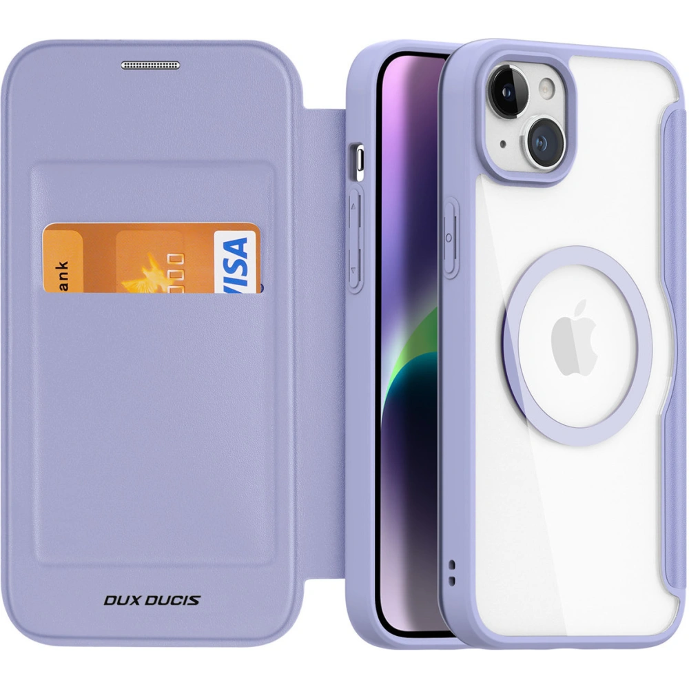 Hurtownia GSM - Dux Ducis Skin X Pro MagSafe tok Apple iPhone 15 Plus / 14 Plus lila - DDS1789 - {ean13} - Hurt
