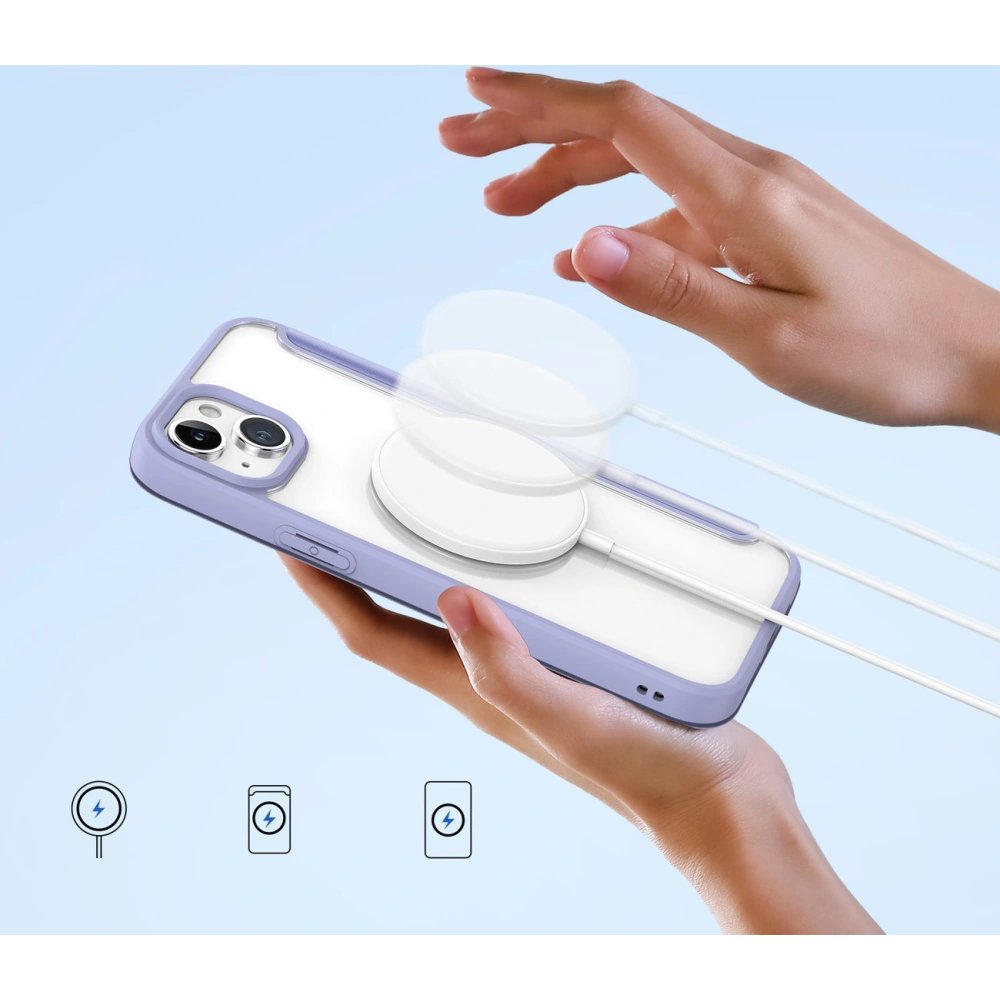Wholesale Dux Ducis Skin X Pro MagSafe Apple iPhone 15 Plus / 14 Plus purple - DDS1789 - {ean13} - Hurt