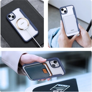 Hurtownia GSM - Etui Dux Ducis Skin X Pro MagSafe Apple iPhone 15 Plus / 14 Plus niebieski - DDS1790 - {ean13} - Hurt