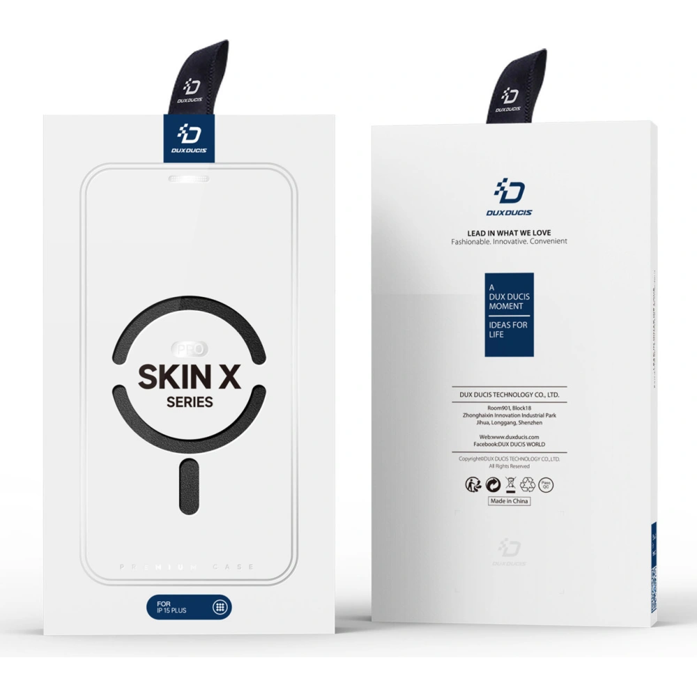 Hurtownia GSM - Dux Ducis Skin X Pro MagSafe Apple iPhone 15 Plus / 14 Plus fekete tok - DDS1791 - {ean13} - Hurt