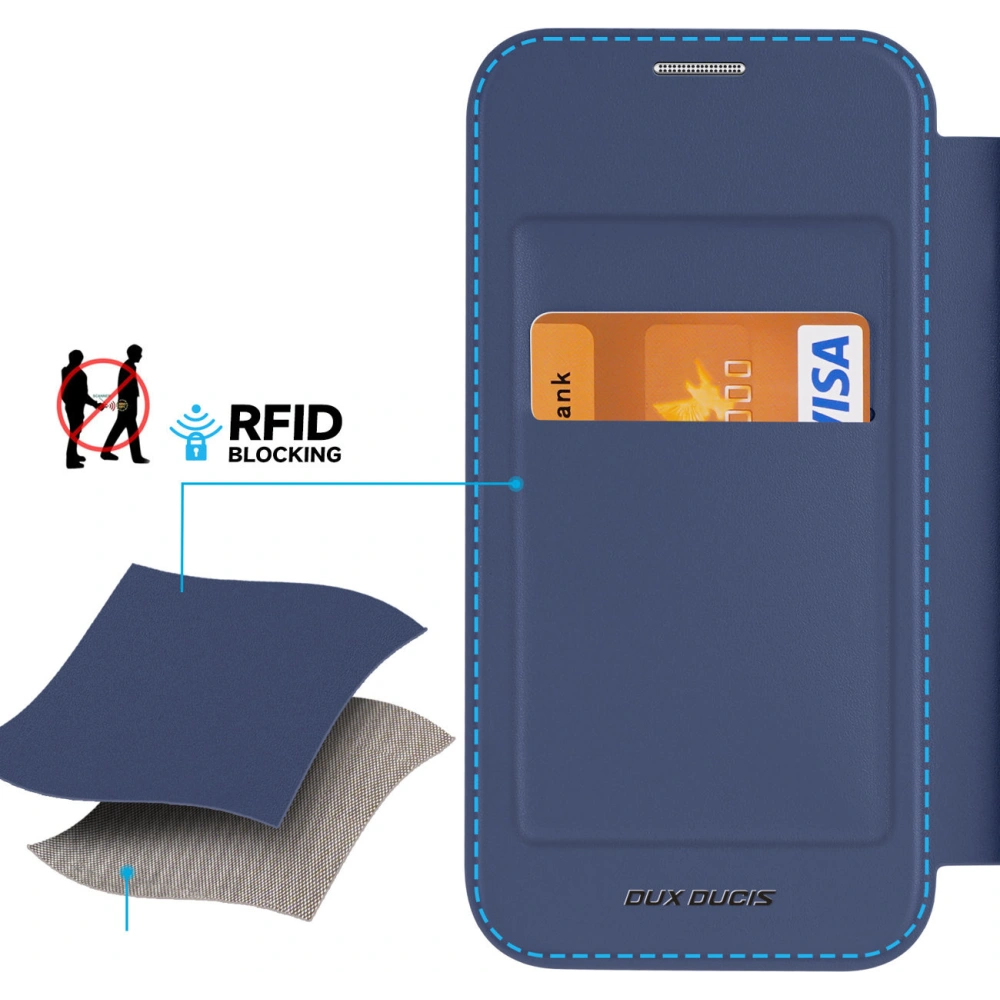 Hurtownia GSM - Etui Dux Ducis Skin X Pro MagSafe Apple iPhone 15 albastru - DDS1793 - {ean13} - Hurt