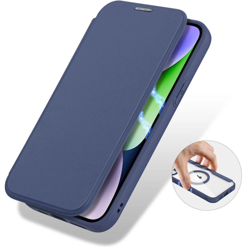 Wholesale Dux Ducis Skin X Pro MagSafe Apple iPhone 15 blue - DDS1793 - {ean13} - Hurt