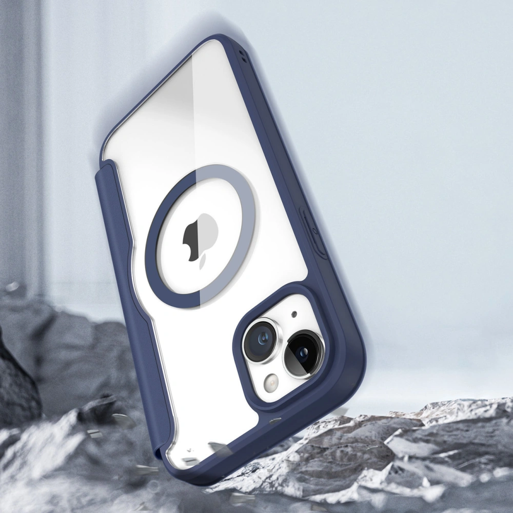 Hurtownia GSM - Etui Dux Ducis Skin X Pro MagSafe Apple iPhone 15 albastru - DDS1793 - {ean13} - Hurt