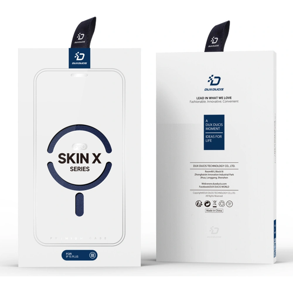 Wholesale Dux Ducis Skin X Pro MagSafe Apple iPhone 15 blue - DDS1793 - {ean13} - Hurt