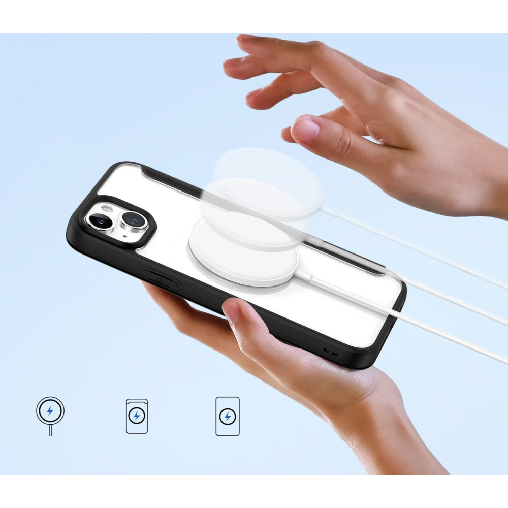 Hurtownia GSM - Etui Dux Ducis Skin X Pro MagSafe Apple iPhone 15 czarny - DDS1794 - {ean13} - Hurt