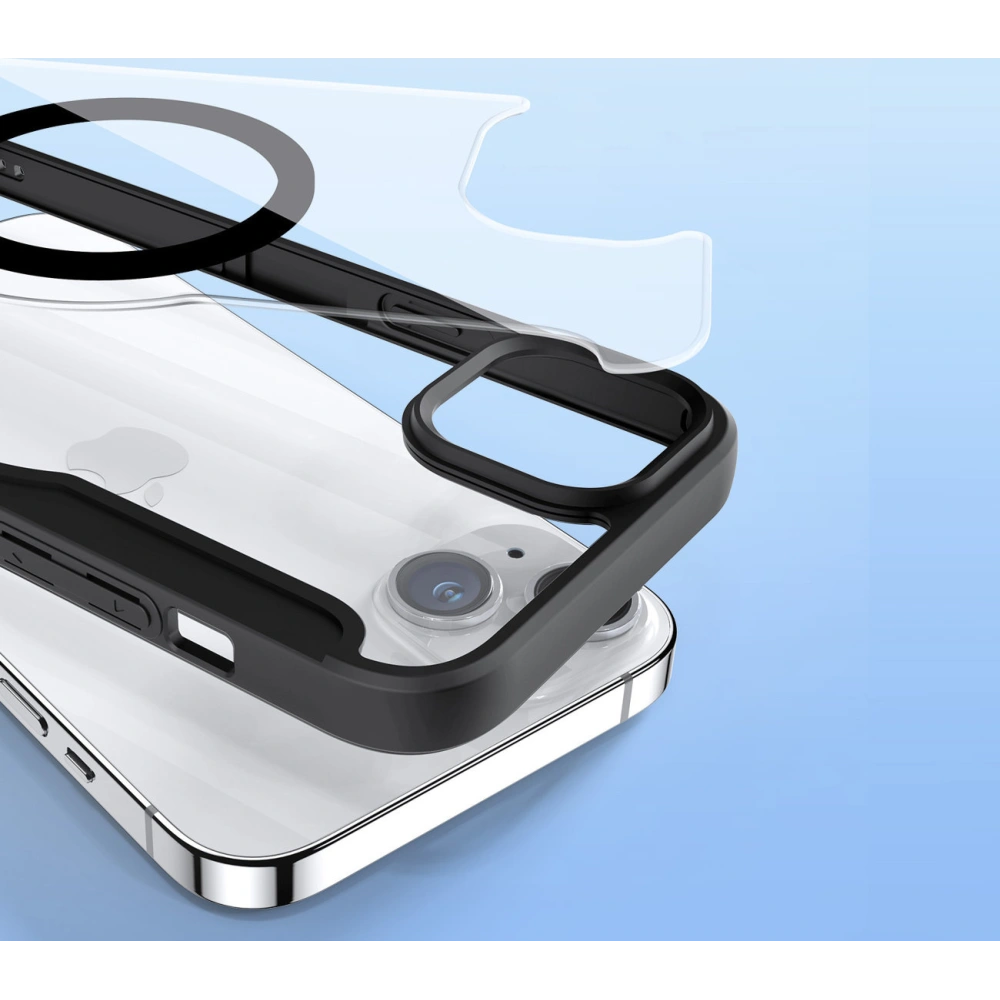 Hurtownia GSM - Etui Dux Ducis Skin X Pro MagSafe Apple iPhone 15 černé - DDS1794 - {ean13} - Hurt