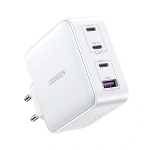 Hurtownia GSM - Nabíječka sítová GaN UGREEN CD226 3xUSB-C/USB-A 100W PPS bílá - UGR1667 - {ean13} - Hurt