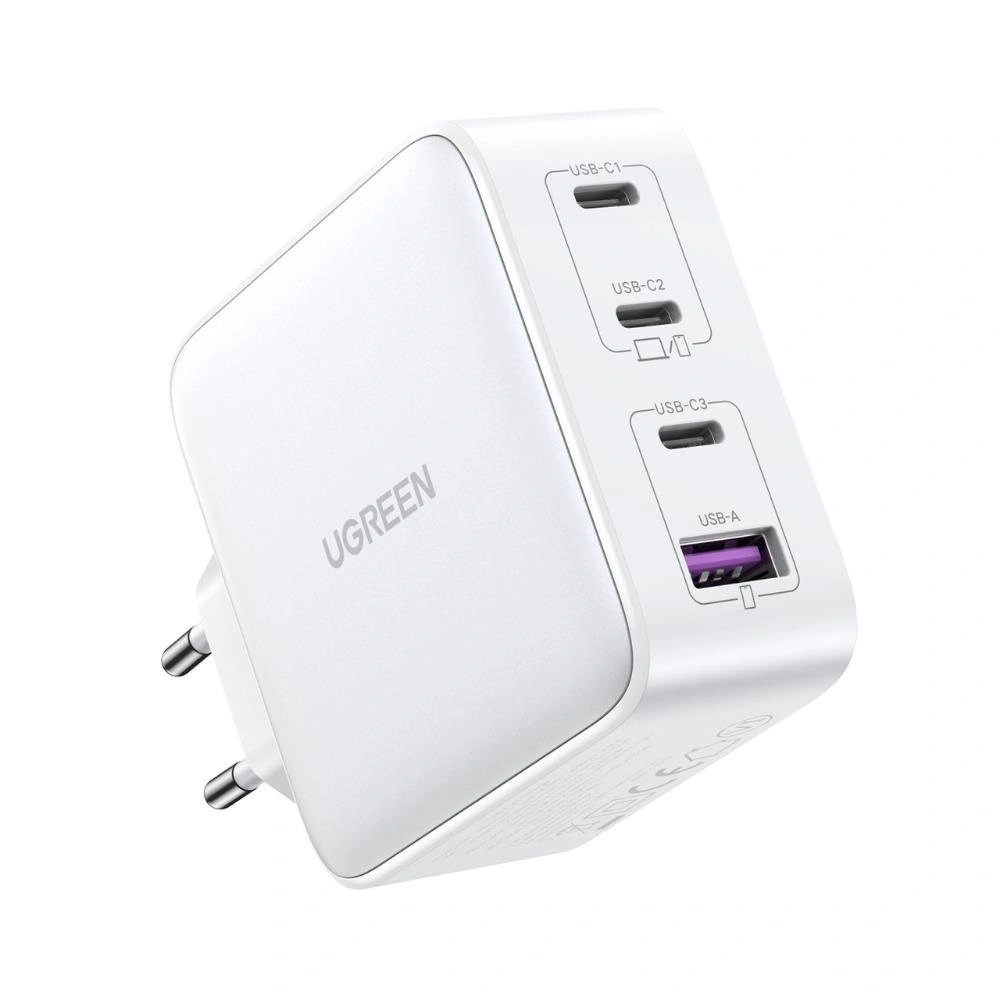 Hurtownia GSM - UGREEN CD226 3xUSB-C/USB-A 100W PPS fehér GaN hálózati töltő - UGR1667 - {ean13} - Hurt