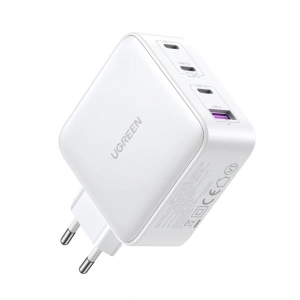 Hurtownia GSM - Ładowarka sieciowa GaN UGREEN CD226 3xUSB-C/USB-A 100W PPS biała - UGR1667 - {ean13} - Hurt