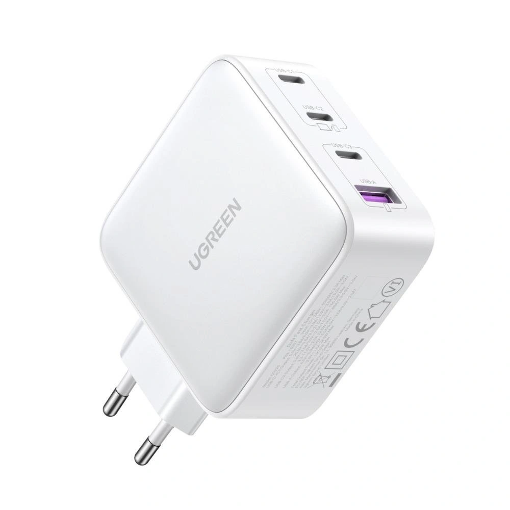 Hurtownia GSM - UGREEN CD226 3xUSB-C/USB-A 100W PPS fehér GaN hálózati töltő - UGR1667 - {ean13} - Hurt