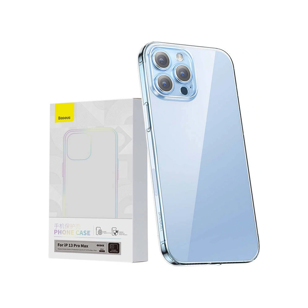 Hurtownia GSM - Etui Baseus Simple Apple iPhone 13 Pro Max (transparent) - BSU4464 - {ean13} - Hurt