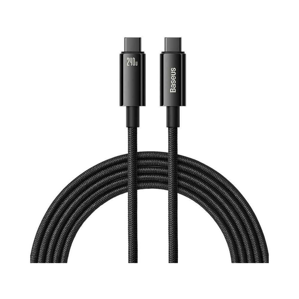 Hurtownia GSM - Kábel Baseus Tungsten Gold USB-C/USB-C 240W 3m (fekete) - BSU4465 - {ean13} - Hurt
