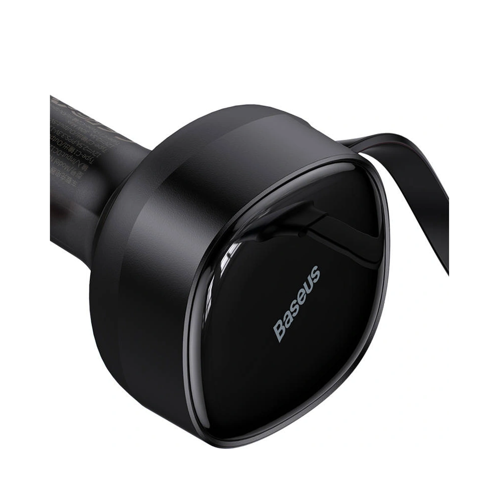 Hurtownia GSM - Autós töltő Baseus Enjoyment 33W + USB-C kábelek (fekete) - BSU4466 - {ean13} - Hurt