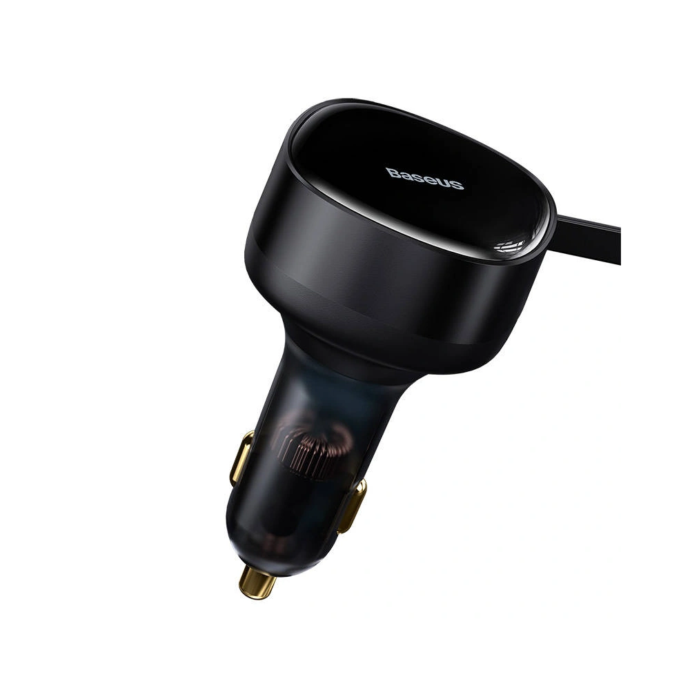 Hurtownia GSM - Autós töltő Baseus Enjoyment 33W + USB-C kábelek (fekete) - BSU4466 - {ean13} - Hurt