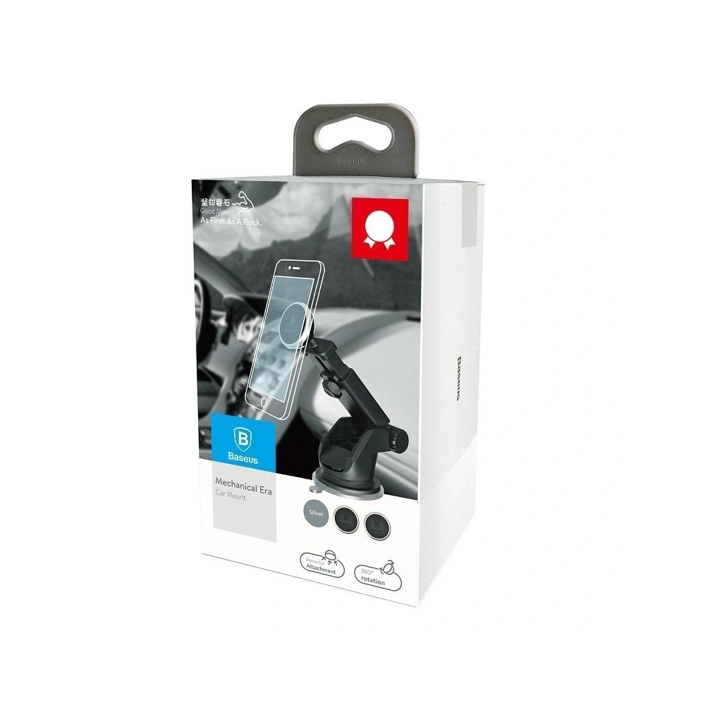 Wholesale Baseus Solid Series Dashboard Car Mount Silver - BSU100SLV - {ean13} - Hurt