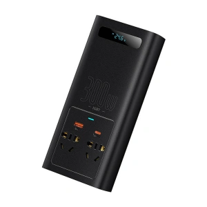 Wholesale Baseus Power Inventer 300W, 24V, CN/EU (black) - BSU4471 - {ean13} - Hurt