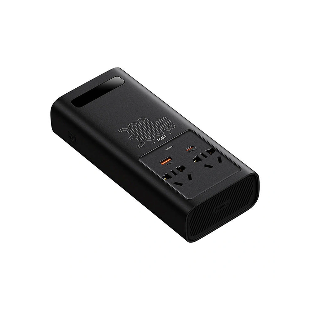 Hurtownia GSM - Autós inverter Baseus 300W, 24V, CN/EU (fekete) - BSU4471 - {ean13} - Hurt