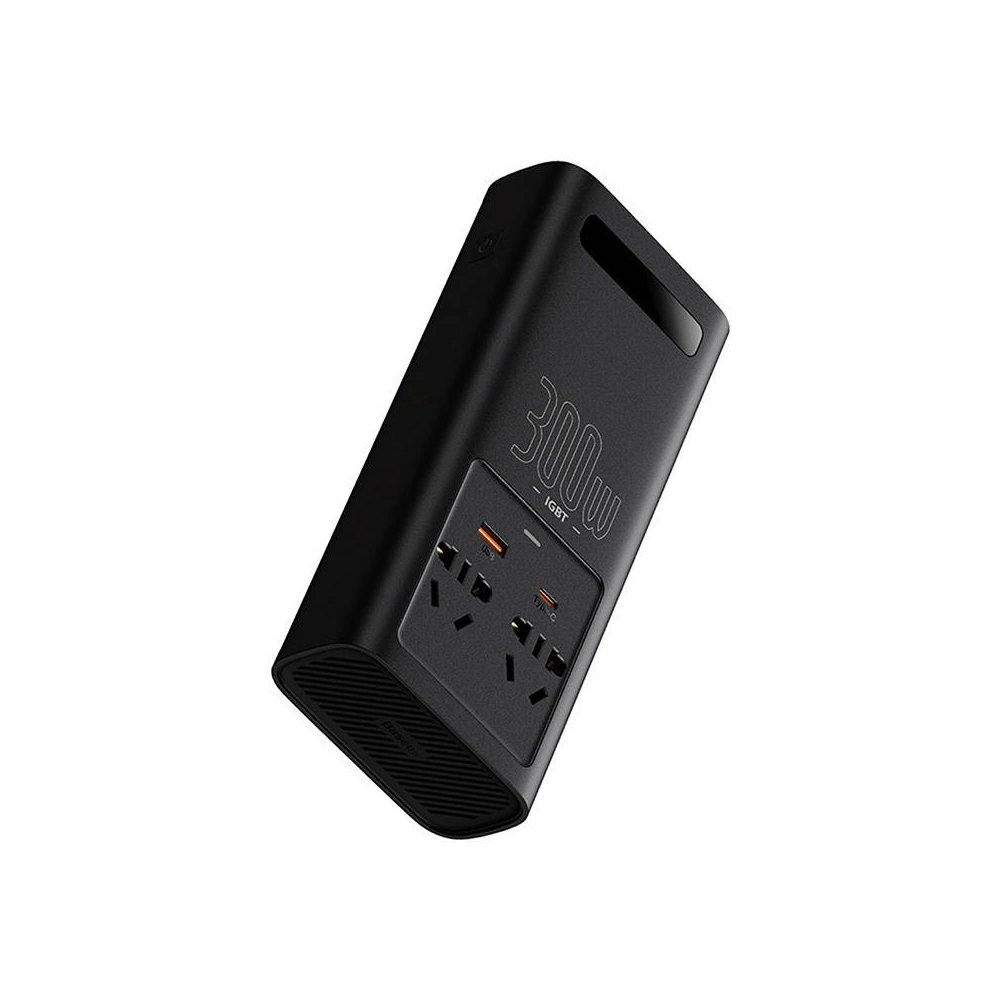 Hurtownia GSM - Autós inverter Baseus 300W, 24V, CN/EU (fekete) - BSU4471 - {ean13} - Hurt