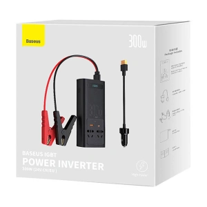 Wholesale Baseus Power Inventer 300W, 24V, CN/EU (black) - BSU4471 - {ean13} - Hurt
