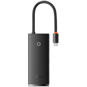 Hurtownia GSM - Adapter HUB Baseus OS Lite 6-Port USB-C/HDMI - USB3.0x2 - PD - SD/TF (fekete) - BSU4473 - {ean13} - Hurt