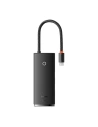 Hurtownia GSM - Adapter HUB Baseus OS Lite 6-Port USB-C/HDMI - USB3.0x2 - PD - SD/TF (schwarz) - BSU4473 - {ean13} - Hurt