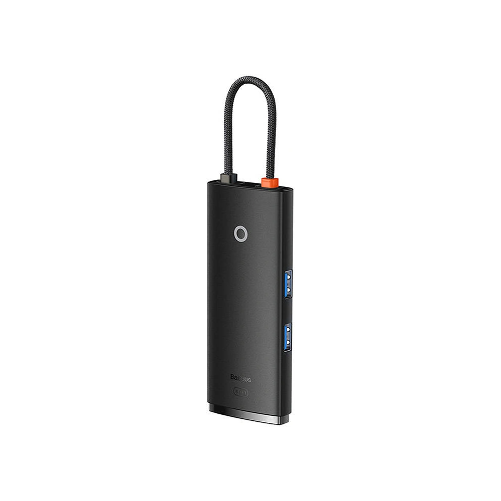 Hurtownia GSM - Adapter HUB Baseus OS Lite 6-Port USB-C/HDMI - USB3.0x2 - PD - SD/TF (negru) - BSU4473 - {ean13} - Hurt