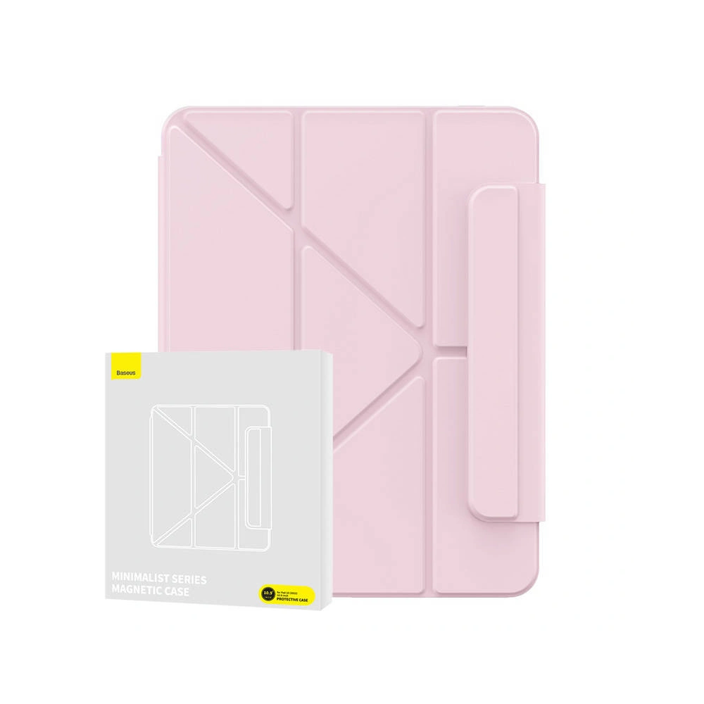 Wholesale Baseus Minimalist Magnetic Case Apple iPad 10.9 (10 gen) (pink) - BSU4477 - {ean13} - Hurt