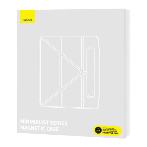 Etui magnetyczne Baseus Minimalist Apple iPad Air 10.9 2020/2022 (4. i 5. gen) / iPad Pro 11 2021/2022 (3. i 4. gen) / iPad Air 11 2024 (6. generacji) (baby pink)