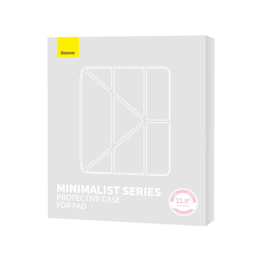 Hurtownia GSM - Magnetikus tok Baseus Minimalista Apple iPad Pro 12.9 2018/2020/2021 (3., 4. és 5. generáció) (babás rózsaszín) - BSU4480 - {ean13} - Hurt