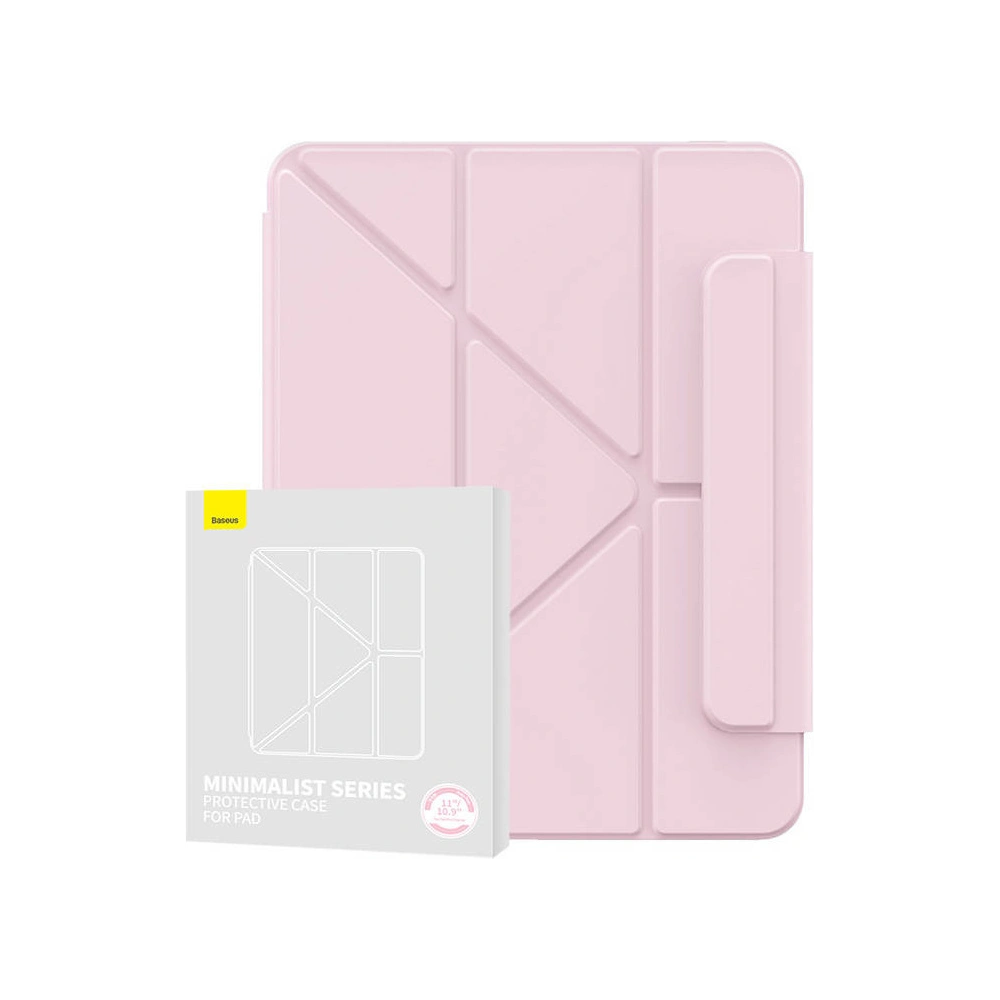 Hurtownia GSM - Magnetikus tok Baseus Minimalista Apple iPad Pro 11 2018/2020/2021/2022 (1., 2., 3. és 4. generáció) (baba rózsaszín) - BSU4481 - {ean13} - Hurt