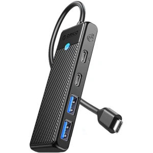 Wholesale Orico Hub 4in1 USB-C/USB-A 3.0x2 + USB-C 3.0x1 + PD 100W x1 - ORC154 - {ean13} - Hurt
