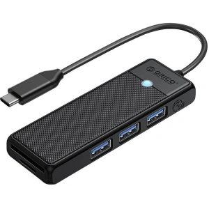 Hurtownia GSM - Adaptér Hub 4w1 Orico USB USB-A 3.0x3 + TF/SD 3.0x1 - ORC157 - {ean13} - Hurt