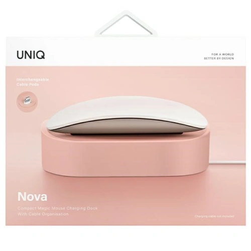 Stacja dokująca UNIQ Nova Magic Mouse różowy/pink
