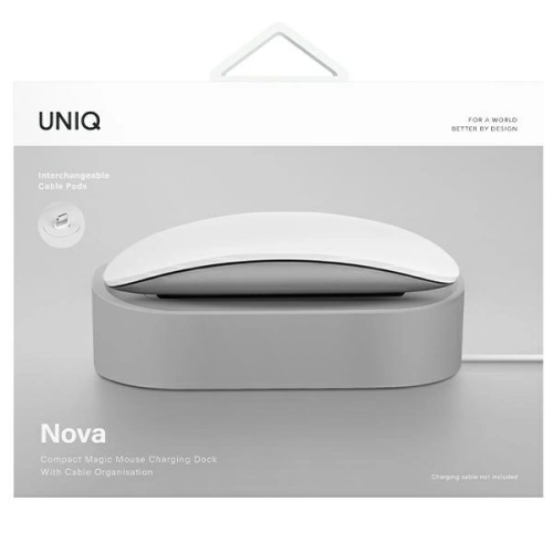 Stacja dokująca UNIQ Nova Magic Mouse szary/grey