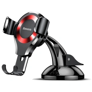 Wholesale Baseus Osculum Dashboard Gravity Car Mount Red - BSU102RED - {ean13} - Hurt