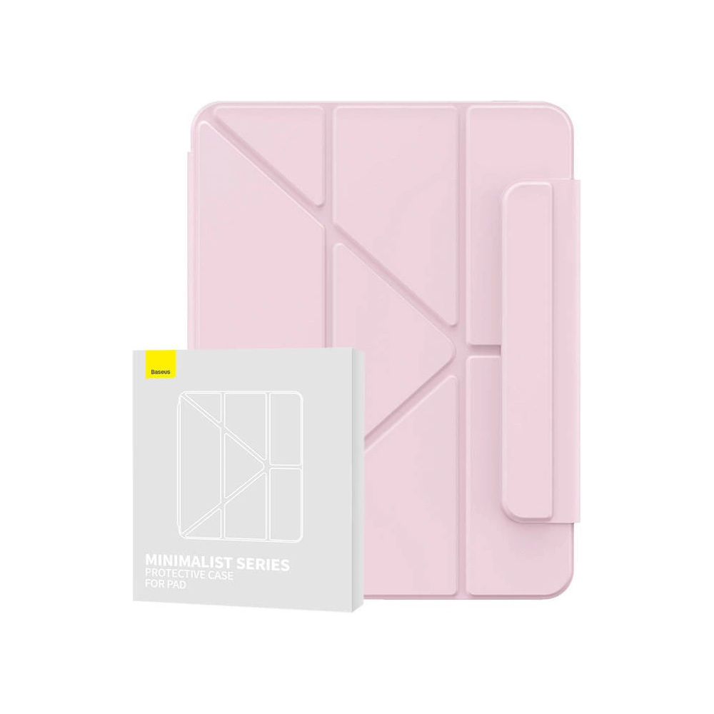 Hurtownia GSM - Etui magnetic Baseus Minimalist Apple iPad Air 10.9 2020/2022 (4. și 5. generație) / iPad Air 11 2024 (6. generație) (roz pal) - BSU4482 - {ean13} - Hurt