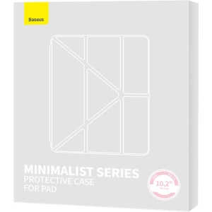 Hurtownia GSM - Mágneses tok Baseus Minimalist Apple iPad 10.2 2019/2020/2021 (7., 8. és 9. generáció) (baba rózsaszín) - BSU4484 - {ean13} - Hurt