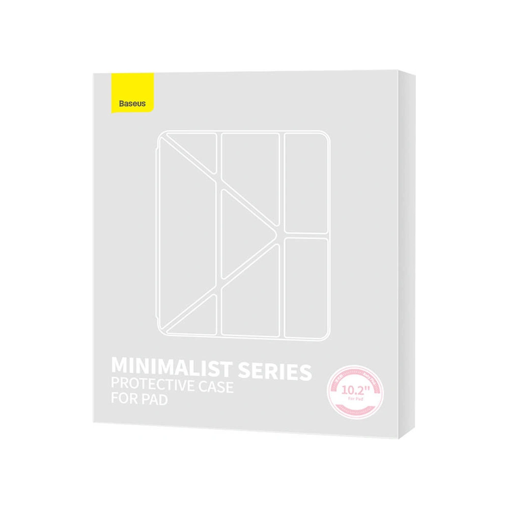 Hurtownia GSM - Mágneses tok Baseus Minimalist Apple iPad 10.2 2019/2020/2021 (7., 8. és 9. generáció) (baba rózsaszín) - BSU4484 - {ean13} - Hurt